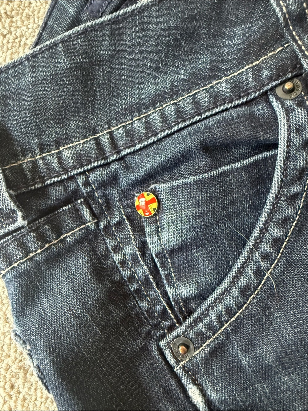 Hudson Jeans Bootcut Flap Pocket Denim – Size 28 - Picture 8 of 16